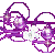 Horloge *Steampunk mauve